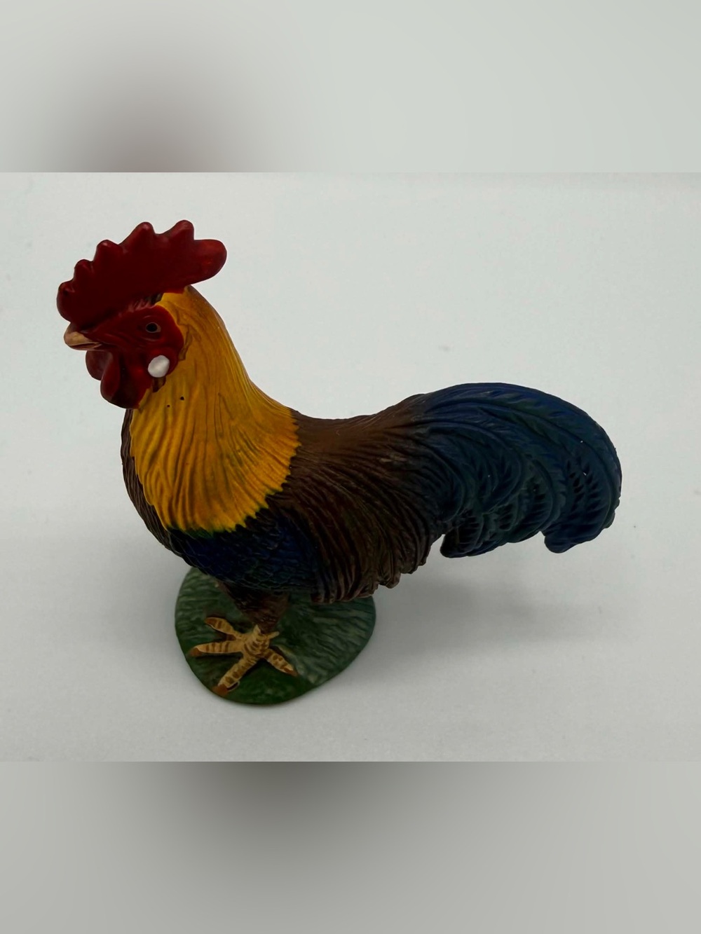 Schleich 13645 Rooster Male Chicken Retired Toy Animal Figurine Model